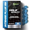 Intense Plus 20 Tablets for Men – Extra Strong, Fast-Acting Energy and Stamina Pills – for Enhanced Performance with Ginseng and Herbal Extracts – Made in The UK