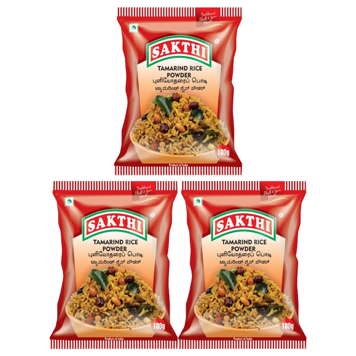 Sakthi puliyogare rice powder 100g pack of 3 (B07MD5LBPP) Amazon Price History, Amazon Price Tracker
