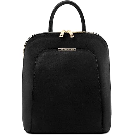 saffiano leather backpack