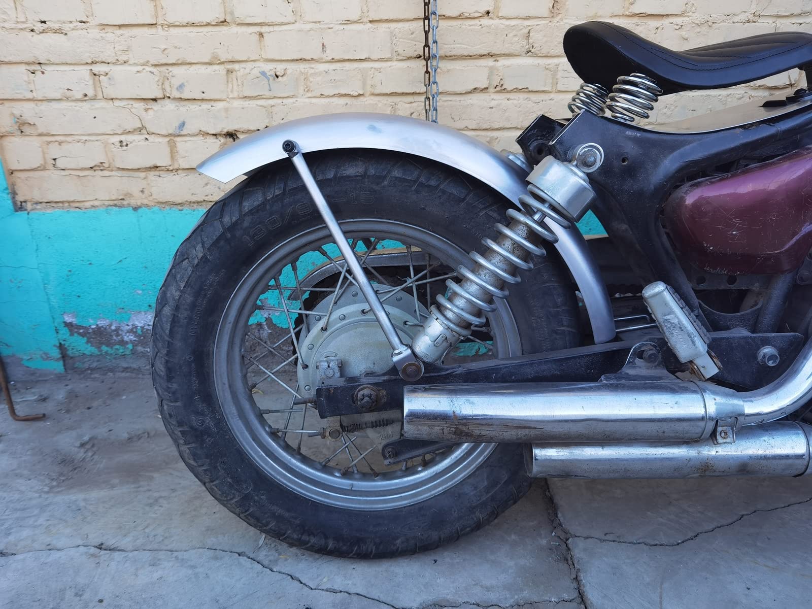 Amazon | ヤマハ XV250 ビラーゴ シルバー用 オートバイ改造
