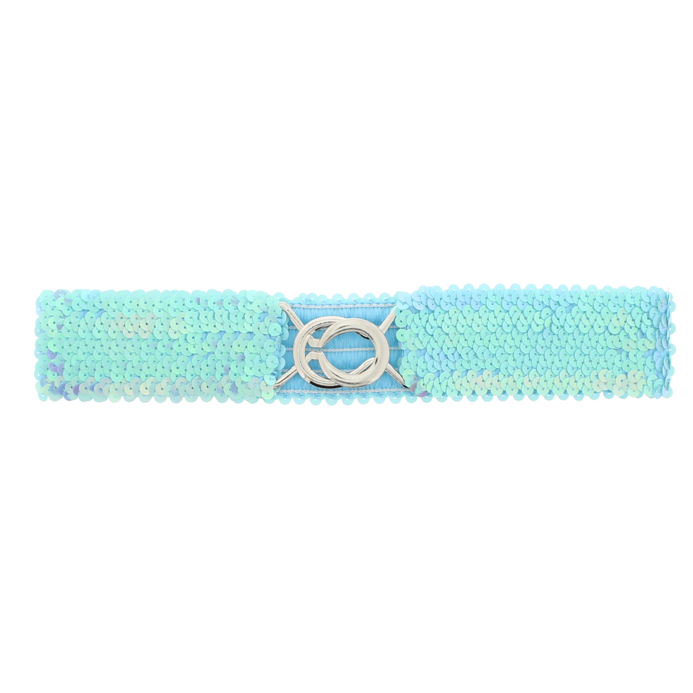Zac's Alter Ego Elasticated Sequin Belt - Great for Fancy Dress/Dance Groups
