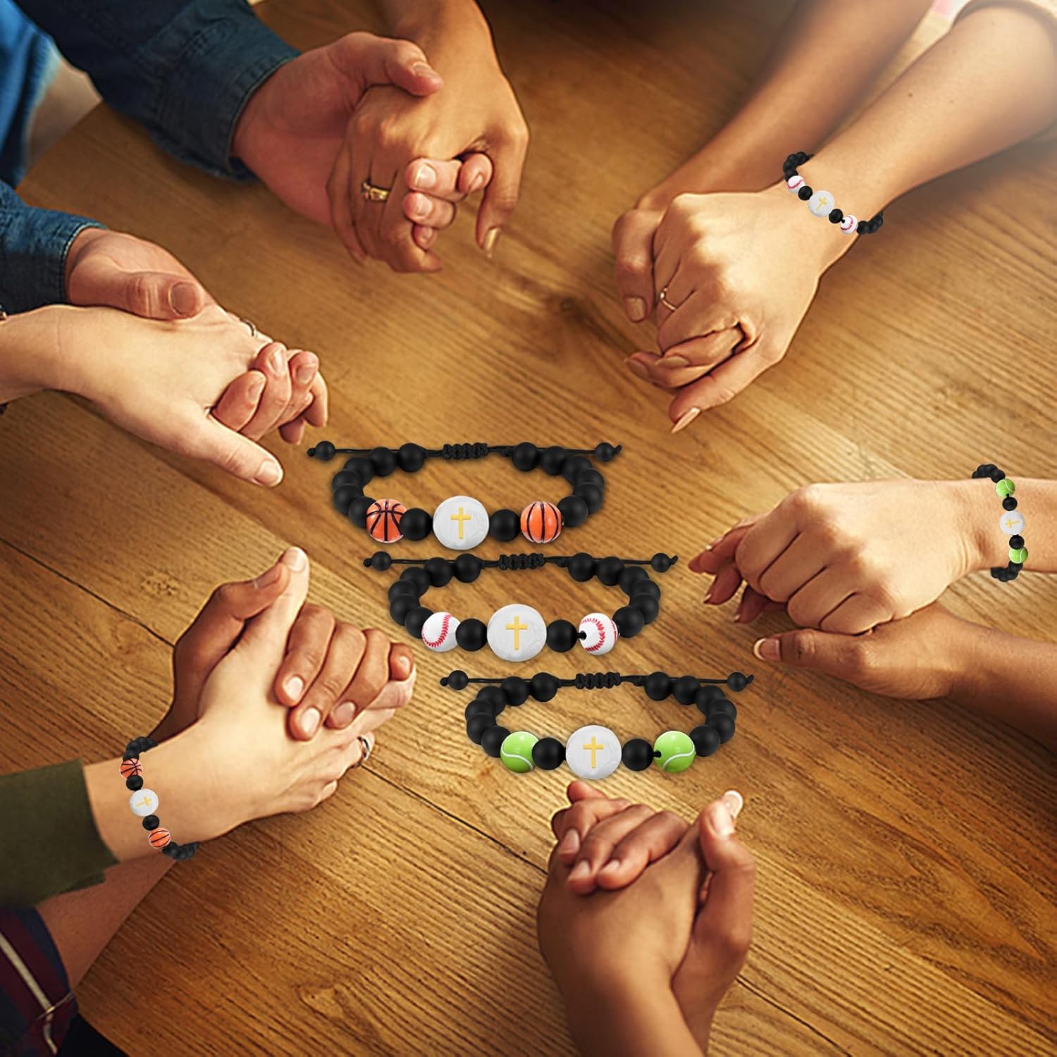 Bible Verse Bracelets for Women Men, Daily Bracelet Wearable Christian Bracelet Religious Jewelry Gifts -White - Image 3