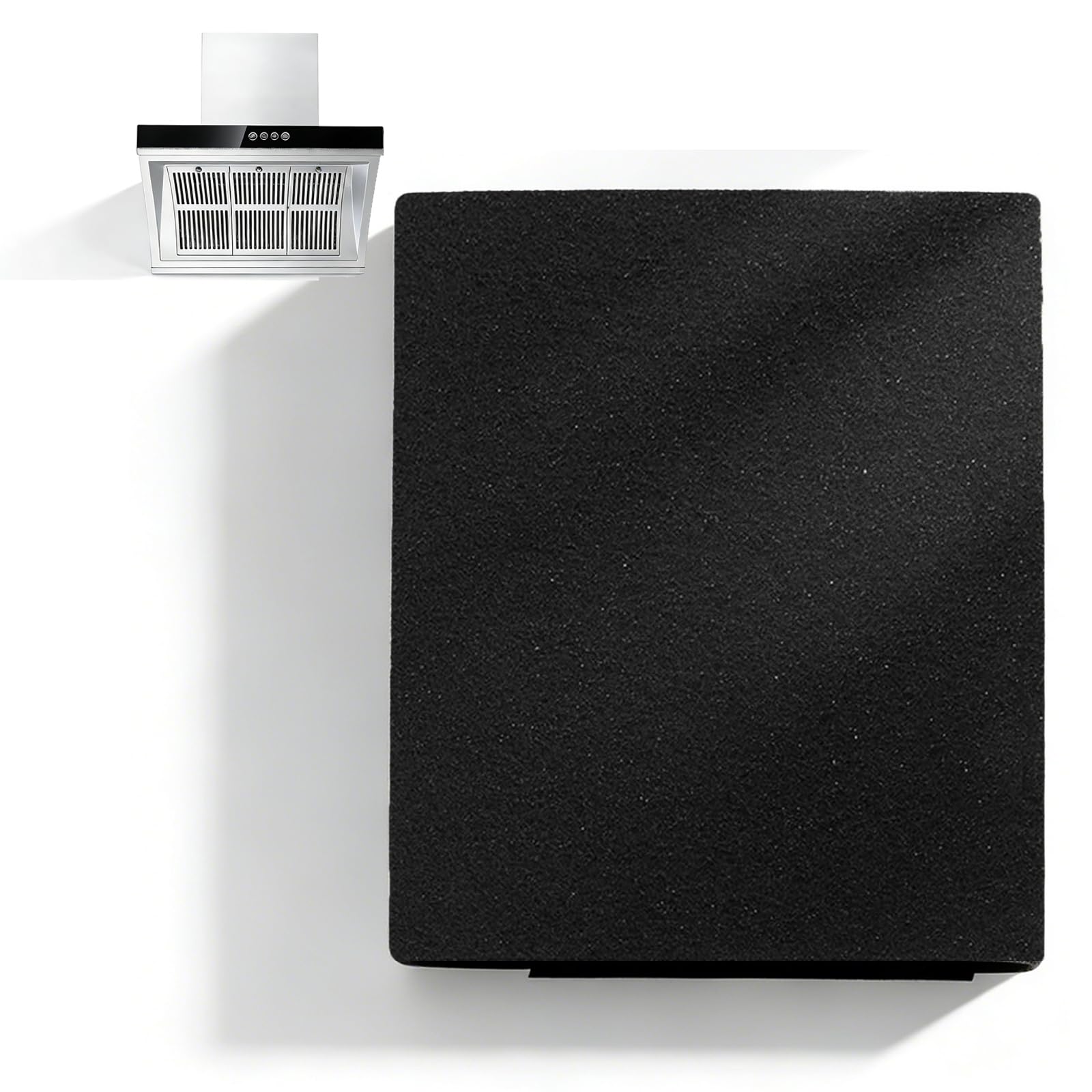 1 Pcs Carbon Cooker Hood Filter,High Absorption Charcoal and Flame Resistant Cooker Hood Filters,Charcoal Vent Filters,Odours Universal Cooker Hood Fan Filters Kitchen Extractor(47 * 57cm)