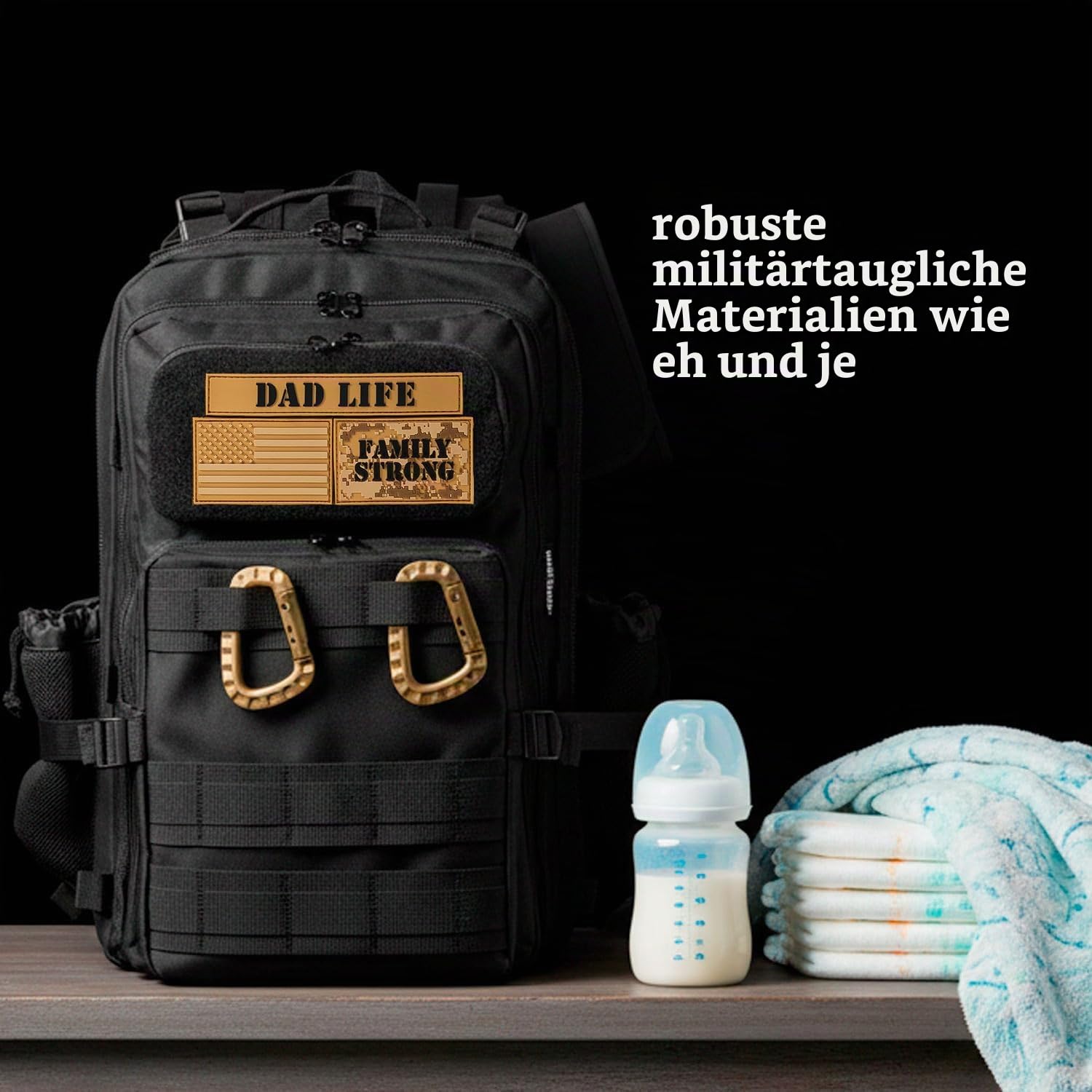 Wickeltasche für Herren, Papa-Leben