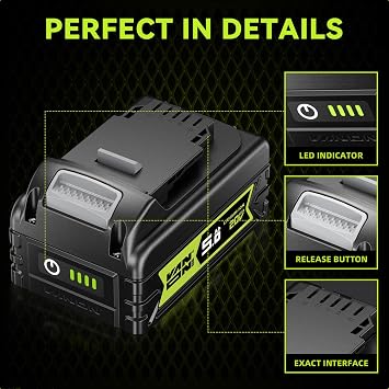 VANON 5.0Ah Replacement for Dewalt 20V Max Battery, 2 Pack