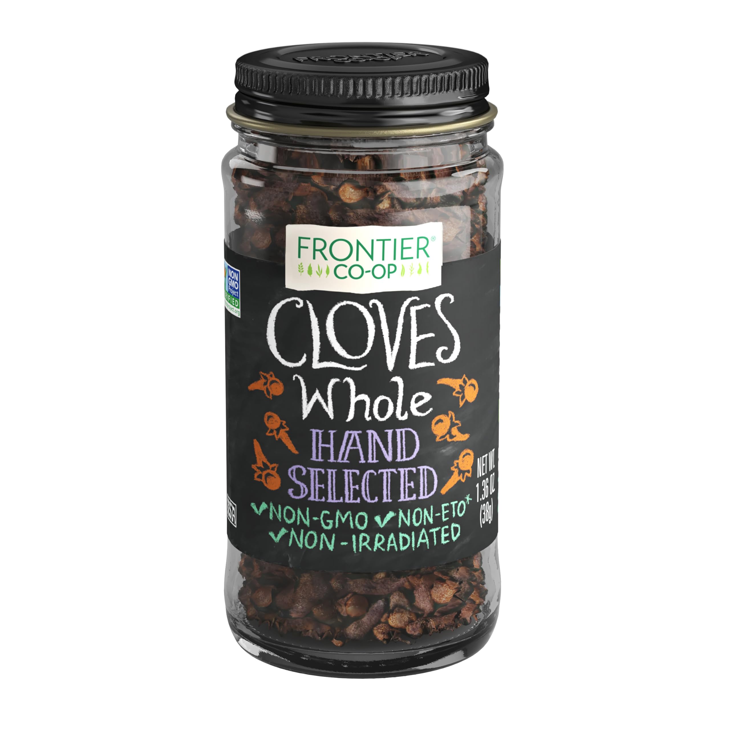 Frontier Natural Products Cloves, Whole, Select, 1.36 Ounce