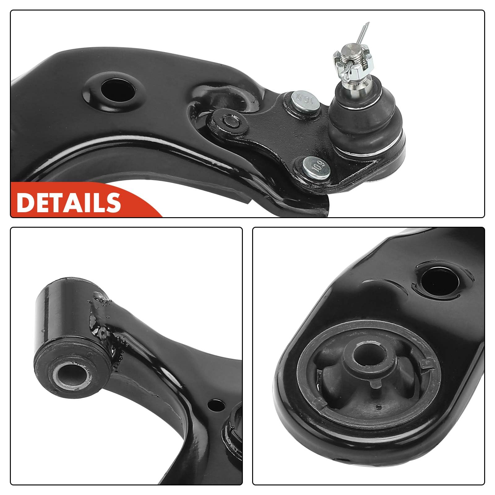 Frankberg 2x Querlenker Achslenker Vorne Untens Kompatibel mit Auri.s ADE15 NDE15 NRE15 ZRE15 ZZE15 1.3L-2.0L 2006-2012 Avensi.s Kombi T27 1.6L-2.2L 2009-2018 Replace# K641288