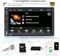 iFreGo 2DIN Autórádió 7" GPS CarPlay Android Bluetooth Kormánytávírányítás 6