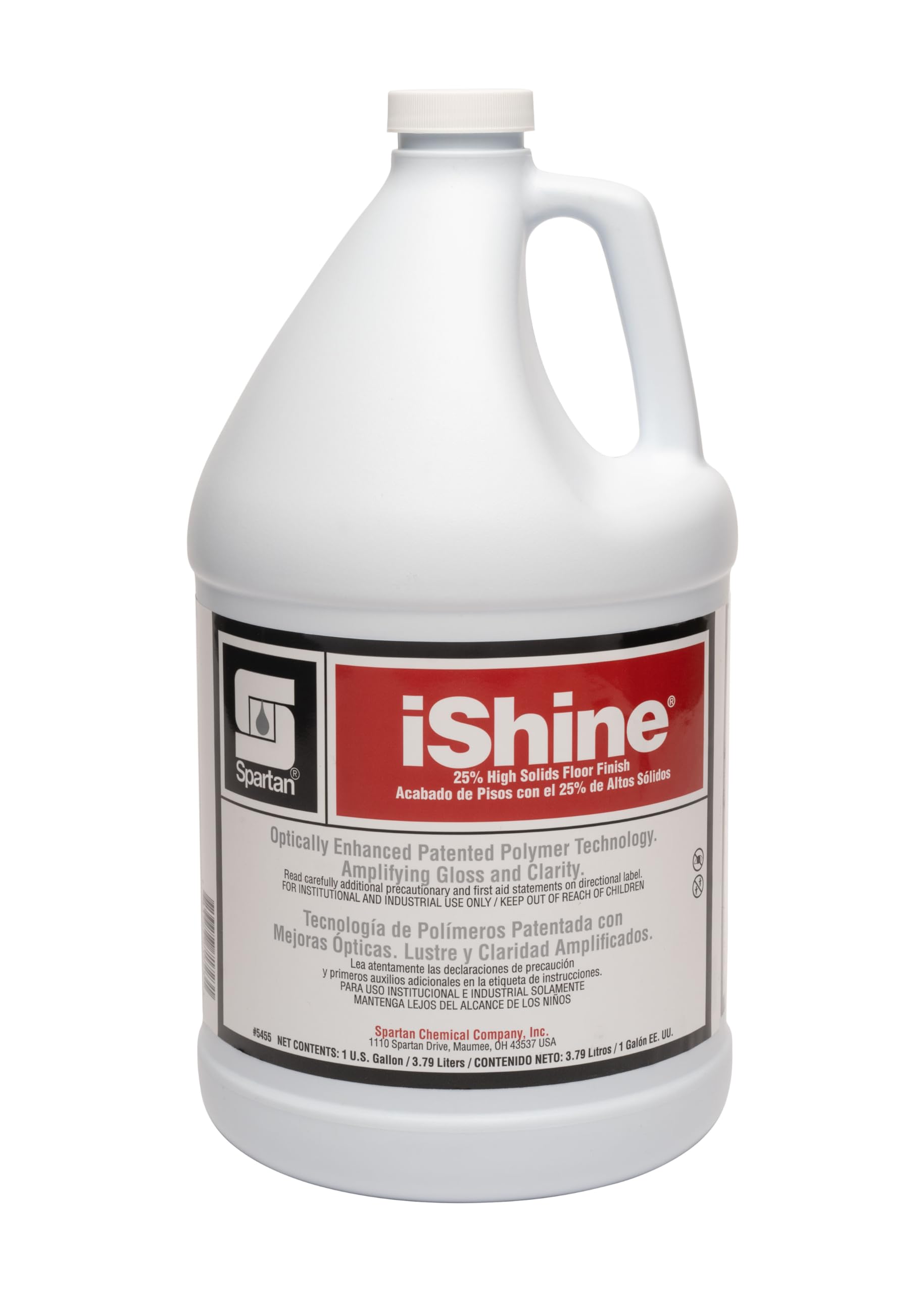 Spartan iShine Floor Finish, Gallons, 4 Per Case No Added PFAS