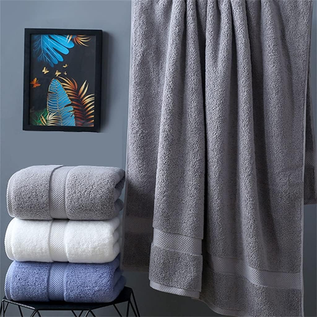 Bath Towel Large Male and Female Couple Household Cotton Cotton Absorbent Bath Towel(D)