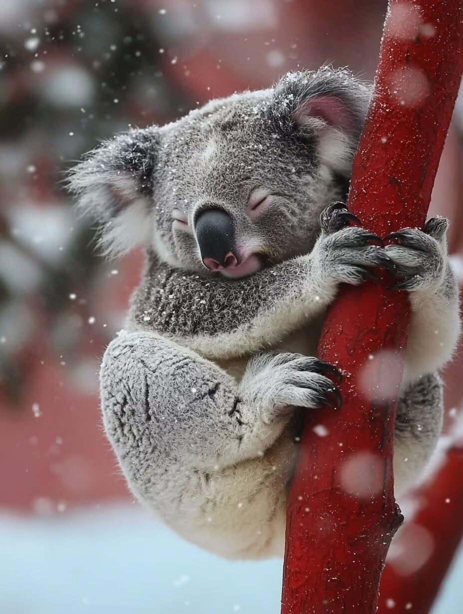 5D Zwierzę Diament Malarstwo Koala Diament Malarstwo Pełny zestaw, DIY Dorosły, DIY Kryształ Diament Malarstwo, Diamentowe Rysunki Dla Początkujących, Dekoracja ścienna do domu 70x90cm 0Y-102