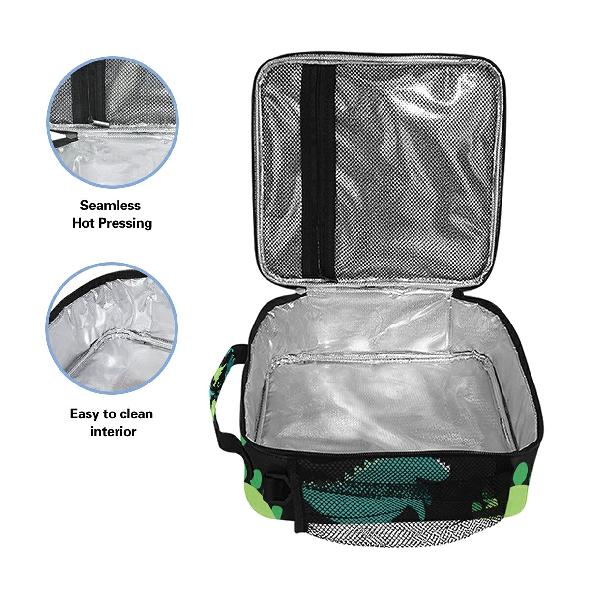 Sac à Déjeuner Isotherme Dinosaures Pour Enfants - Réutilisable École Et Pique-Nique