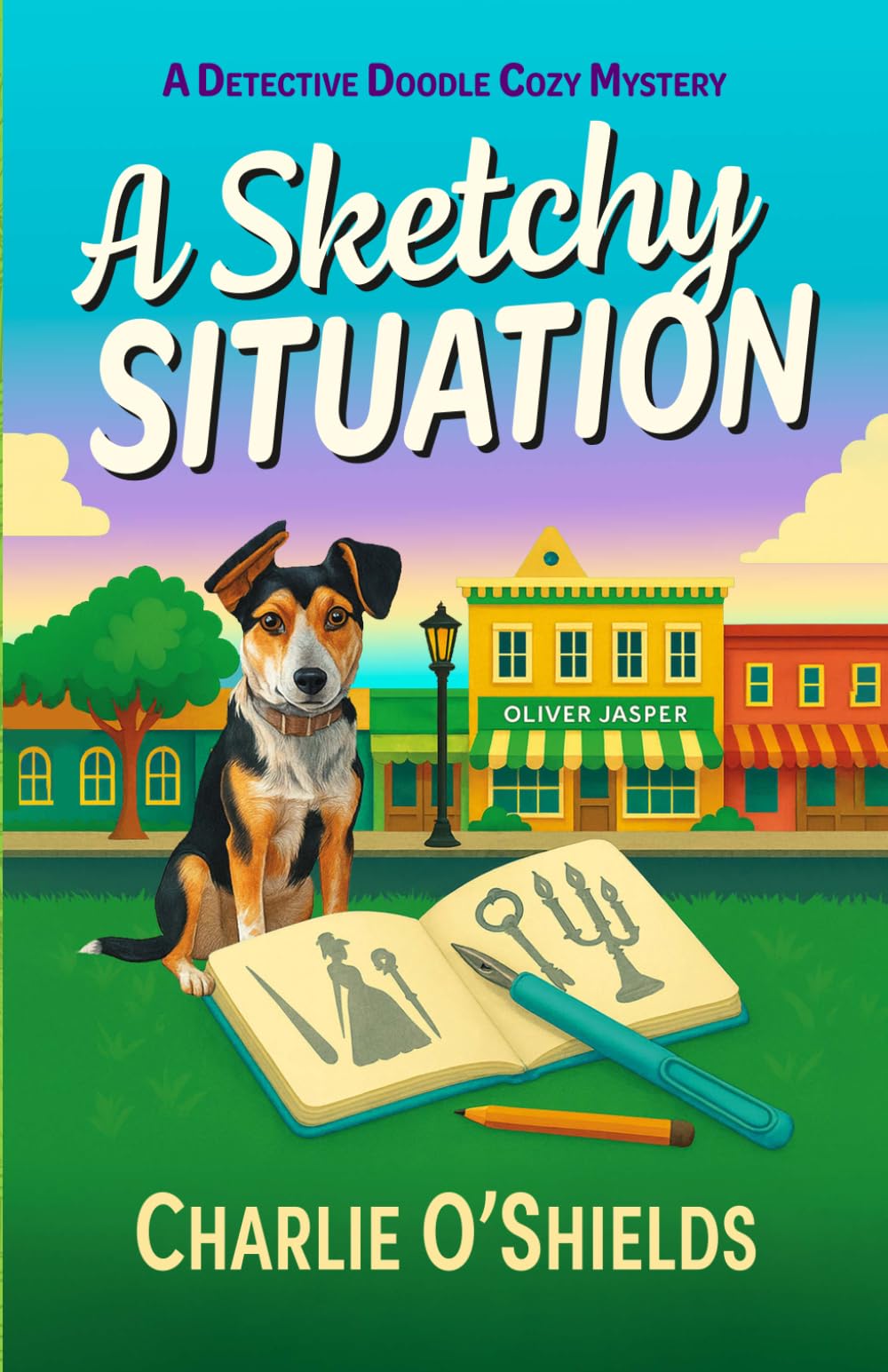 A Sketchy Situation: A Detective Doodle Cozy Mystery
