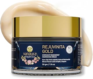 Rejuvinita Gold 14+| Overnight Cream for Glowing Skin| Night Cream for Women and Men |Acne breakouts & excess oil |Tanning & Dullness |for 14-22 Age groups