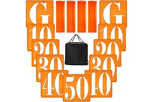 Football Yard Line Markers with Stakes