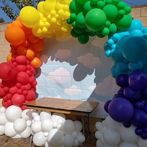 Miniatura 7 de Kit de arco de globos de fresa, decoración de fiesta de cumpleaños con diseño de frutos rojos, rosa, salvia, verde, lunares, guirnalda de baby