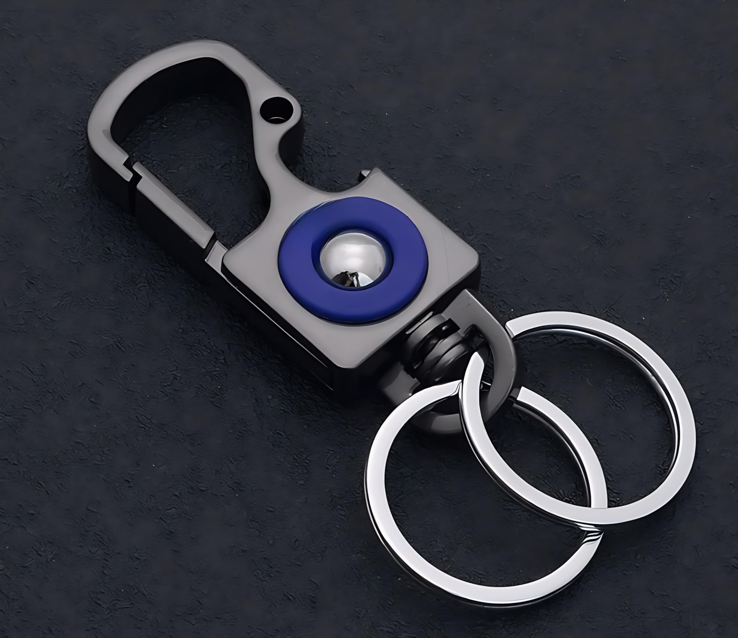 Premium Metal Keychain – Durable Car & Bike Key Holder, Lightweight Key Ring Gift Accessory for Men & Women (Multi-color)-image-40