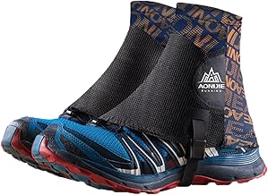 TRIWONDER Ghette Trail Running Ghette da Sabbia Ghette per Scarpe Ghette Basse Uomo Donna Ghette Sabbia per Deserto Montagna Neve