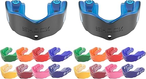 Vista 27 de Shock Doctor Gel Max - Protector bucal, protección resistente y ajuste personalizado, para adultos y jóvenes