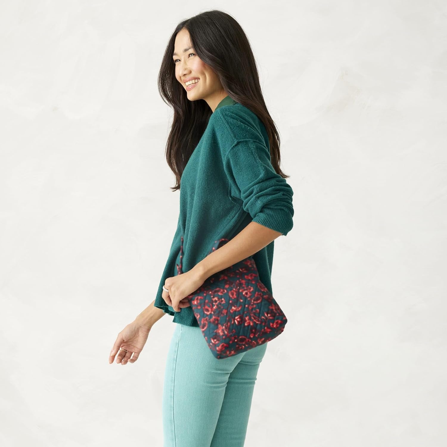 Vera Bradley womens Premium Cotton Mini Original Tote Bag - Image 5