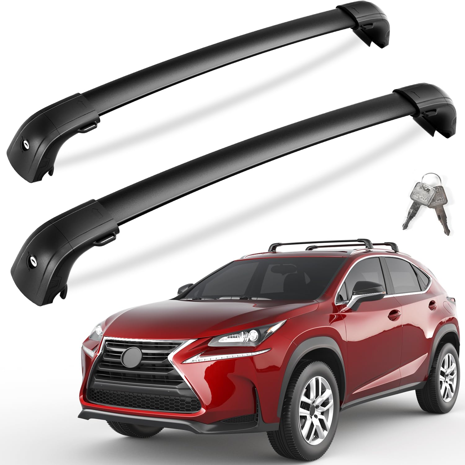 Amazon.com: Roof Rack Cross Bars for 2015-2021 Lexus NX NX200