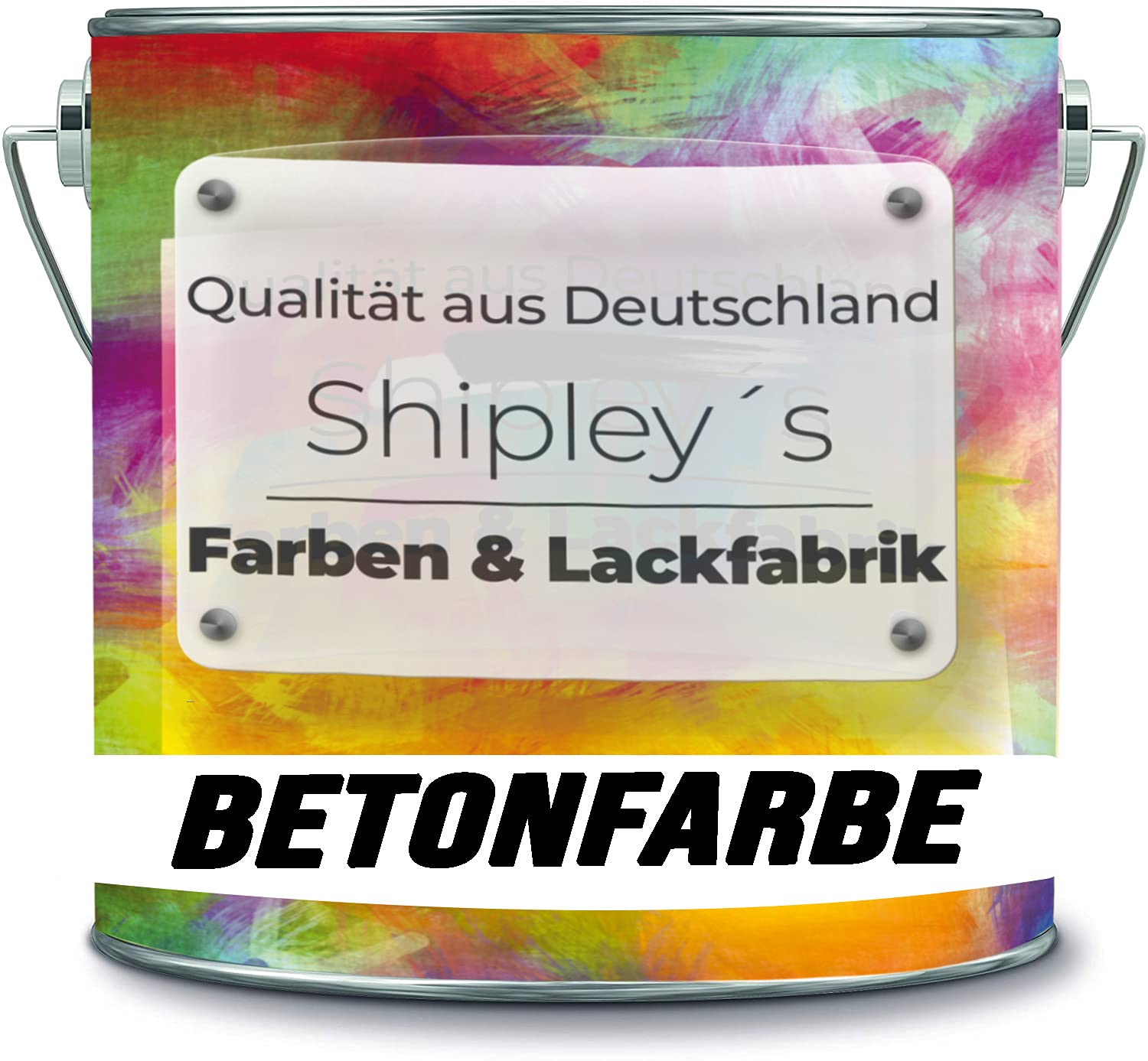 Shipley's Farben & Lackfabrik Peinture pour béton - Peinture de sol - Revêtement de sol pour l'intérieur - Pour carrelage - Sols industriels - Cave - Salon - Résine coulée époxy (20 kg - Gris fenêtre