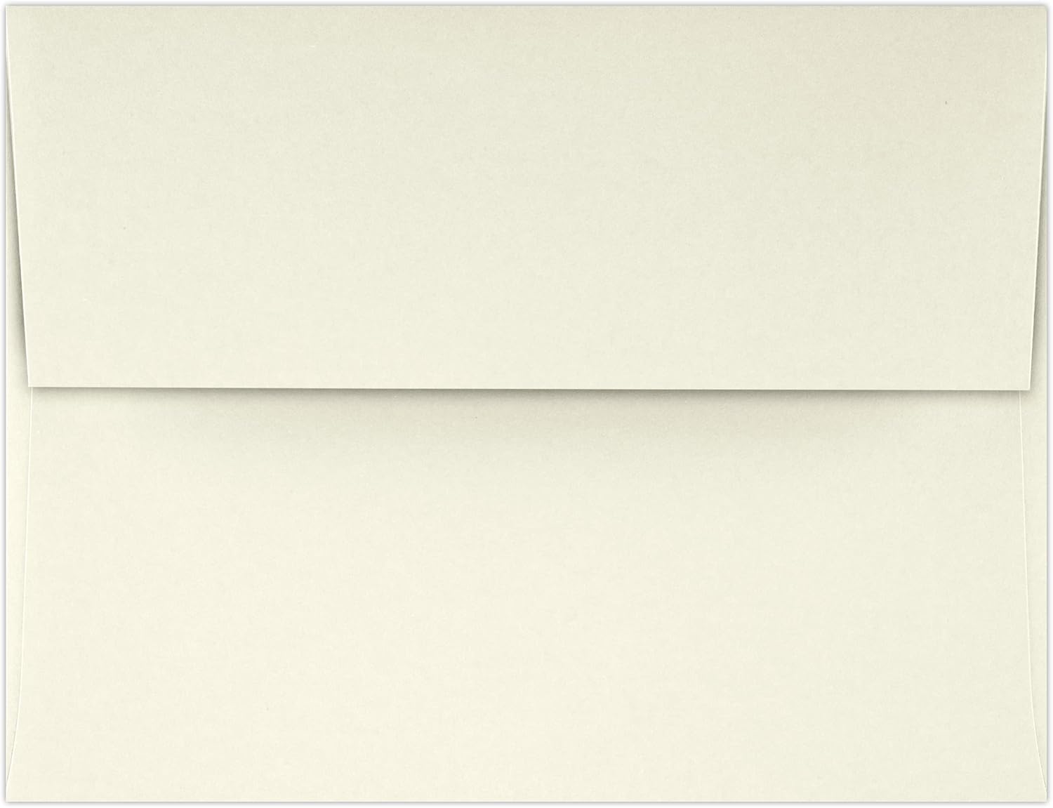 LUXPaper A4 Invitation Envelopes | Peel & Press | 4 1/4" x 6 1/4" | Natural | 80lb. Text | 30% Recycled | 250 Qty