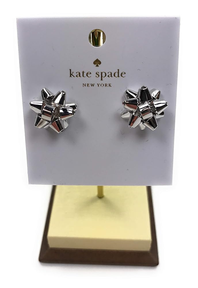 Amazon.co.jp: Kate Spade Bourgeois リボンスタッドピアス