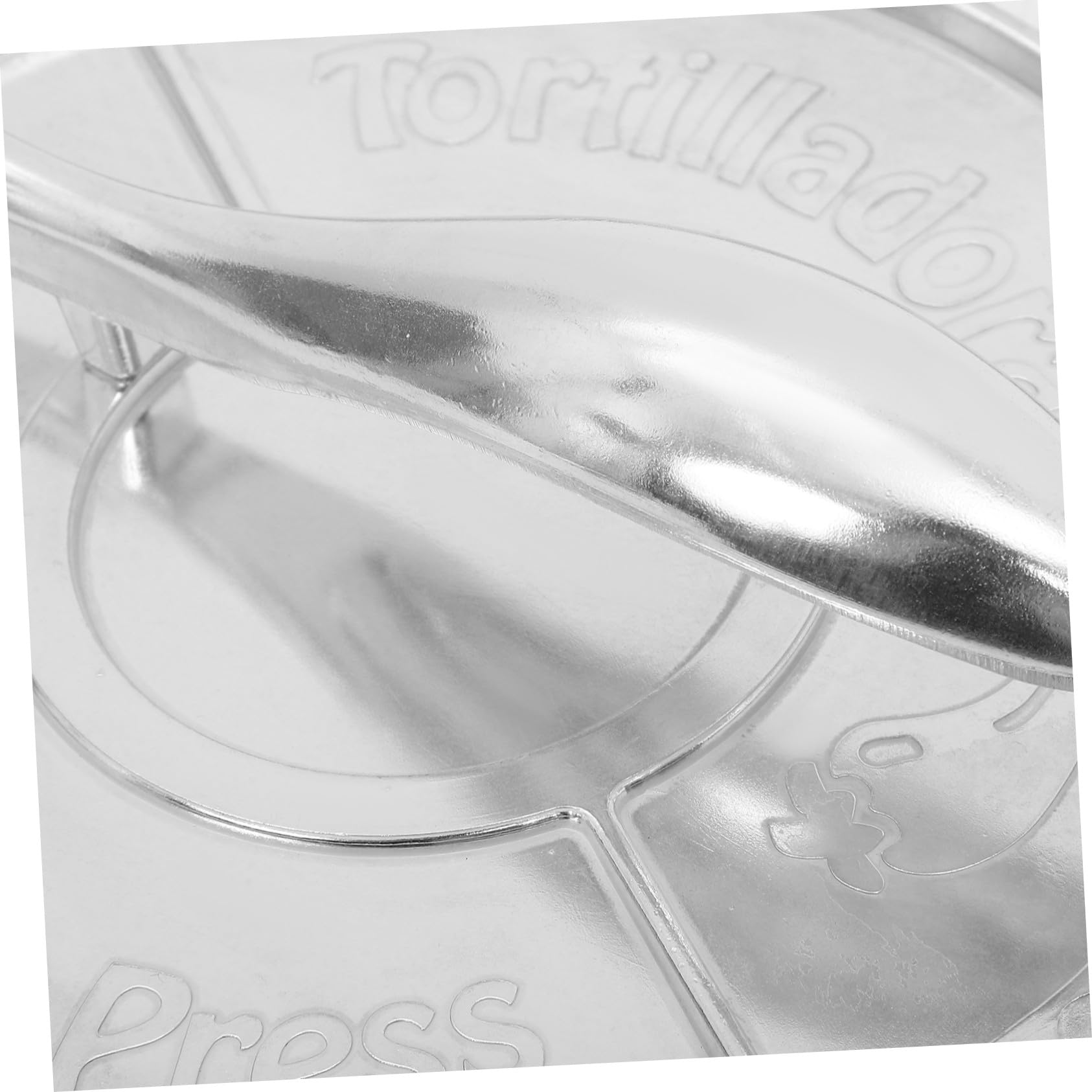 Ciieeo Tortilla Press presa per tortilla in alluminio di mais macchina per gnocchi Silver