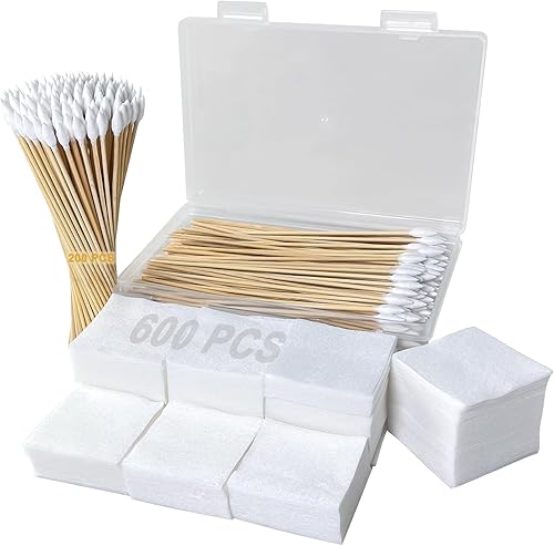 Miniatura 9 de Guyuyii Suministros de limpieza para pistolas – Parches de limpieza de pistola sin pelusa de 2 pulgadas y hisopos de limpieza de pistola de bambú