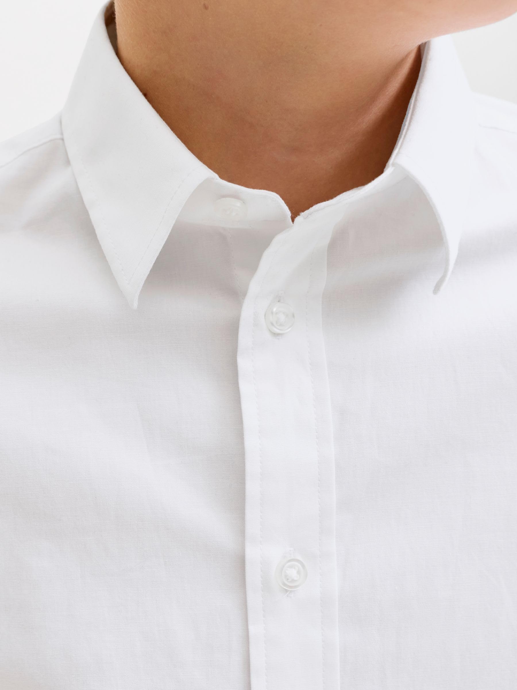 JACK & JONES Dziecięca koszula chłopięca, biały, 164