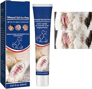 Pet Wound Care Gel,Liquid-Bandage for Pet,Wound Care Gel for Dogs,Cats&Other Pets,Dog Leg Wound Protector,Waterproof Protective Wound Spray for Pet,Cat Gel,Cat Wound Cream,Dog Wound Care,Wound Glue