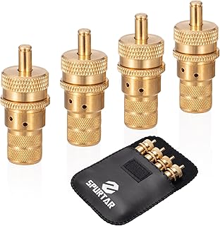 Spurtar Tire Deflators, Adjustable PSI (4-Pack)