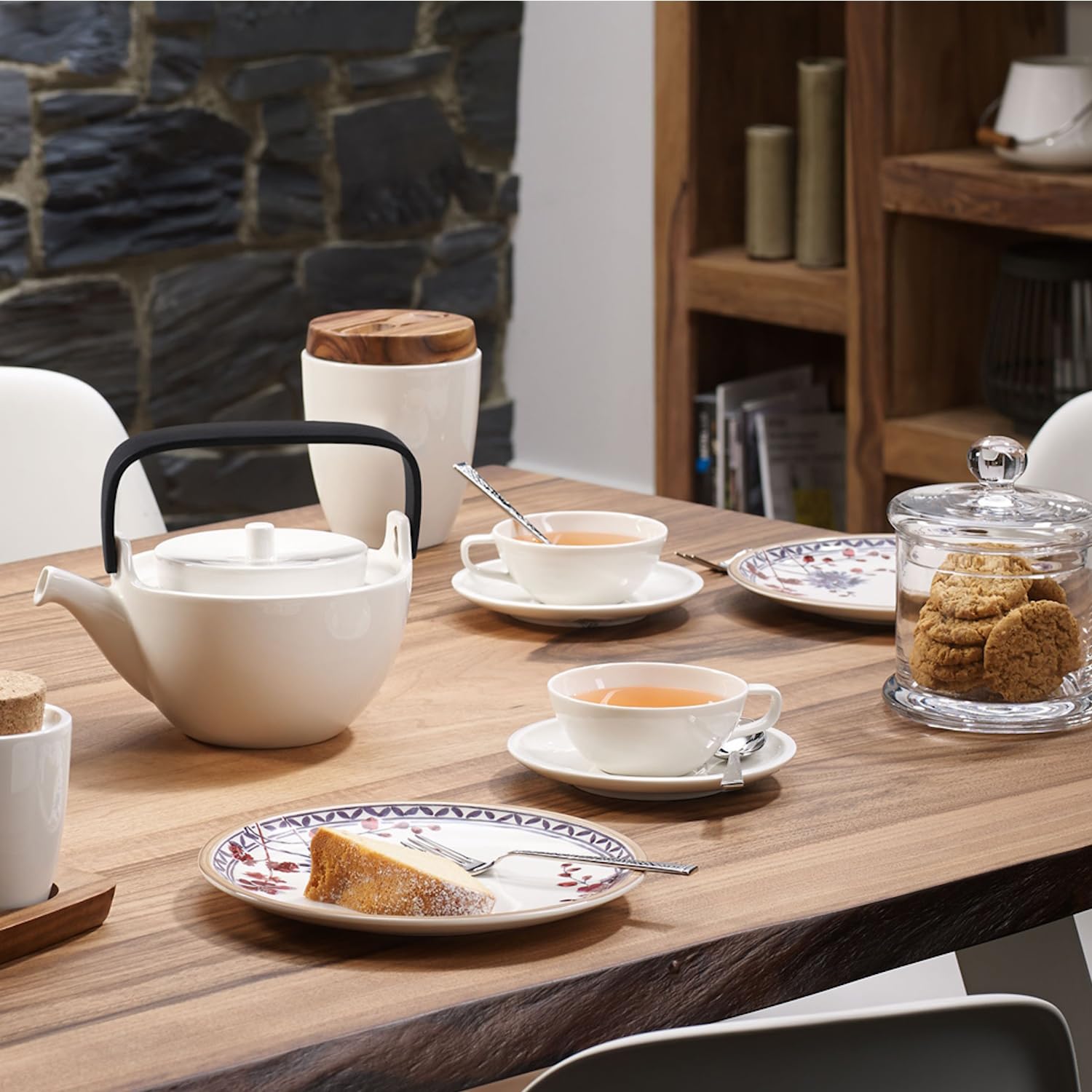 Villeroy & Boch ARTESANO ORIGINAL Teetassen 120ml 6er Set weiß Porzellan