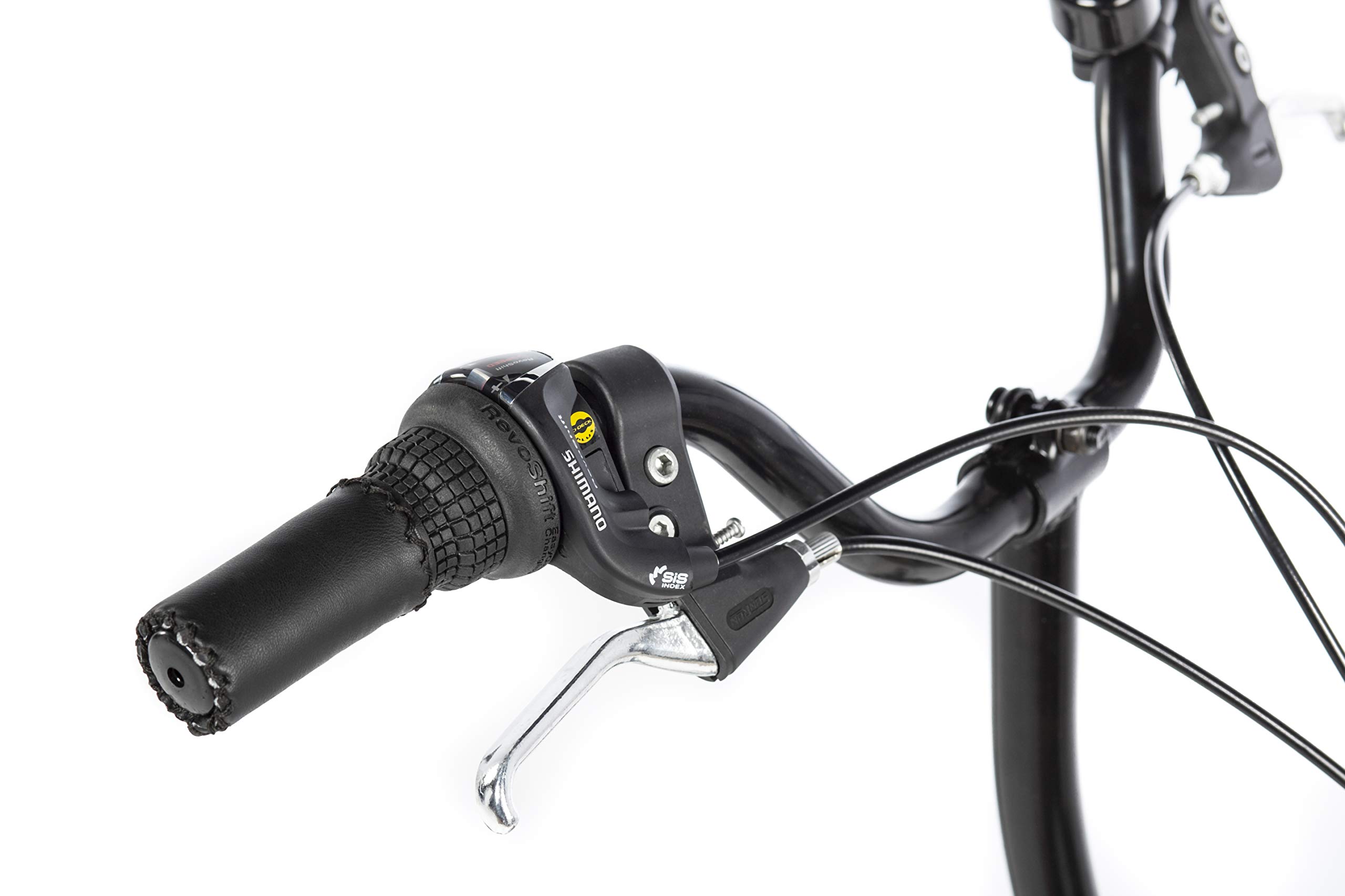 moma bikes Vélo de Ville Pliant First Class 20", Aluminium, Shimano 6V, Selle Comfort