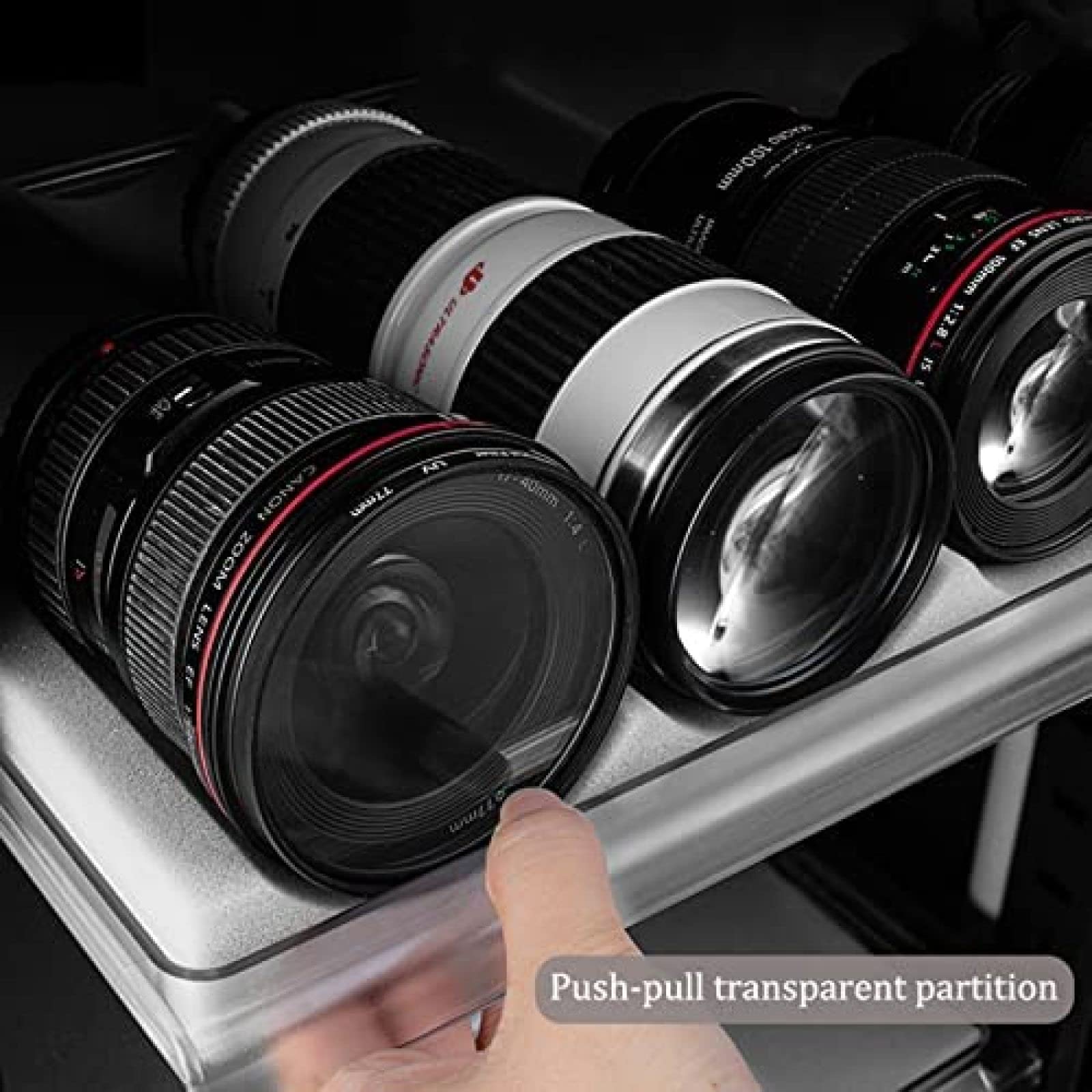 Armadio Asciutto Intelligente, Armadio di Deumidificazione Automatico Grande da 125 Litri, Obiettivo per Fotocamera da 105 Litri E Scatola A Prova di umidità per Attrezzature Fotografiche con Serr