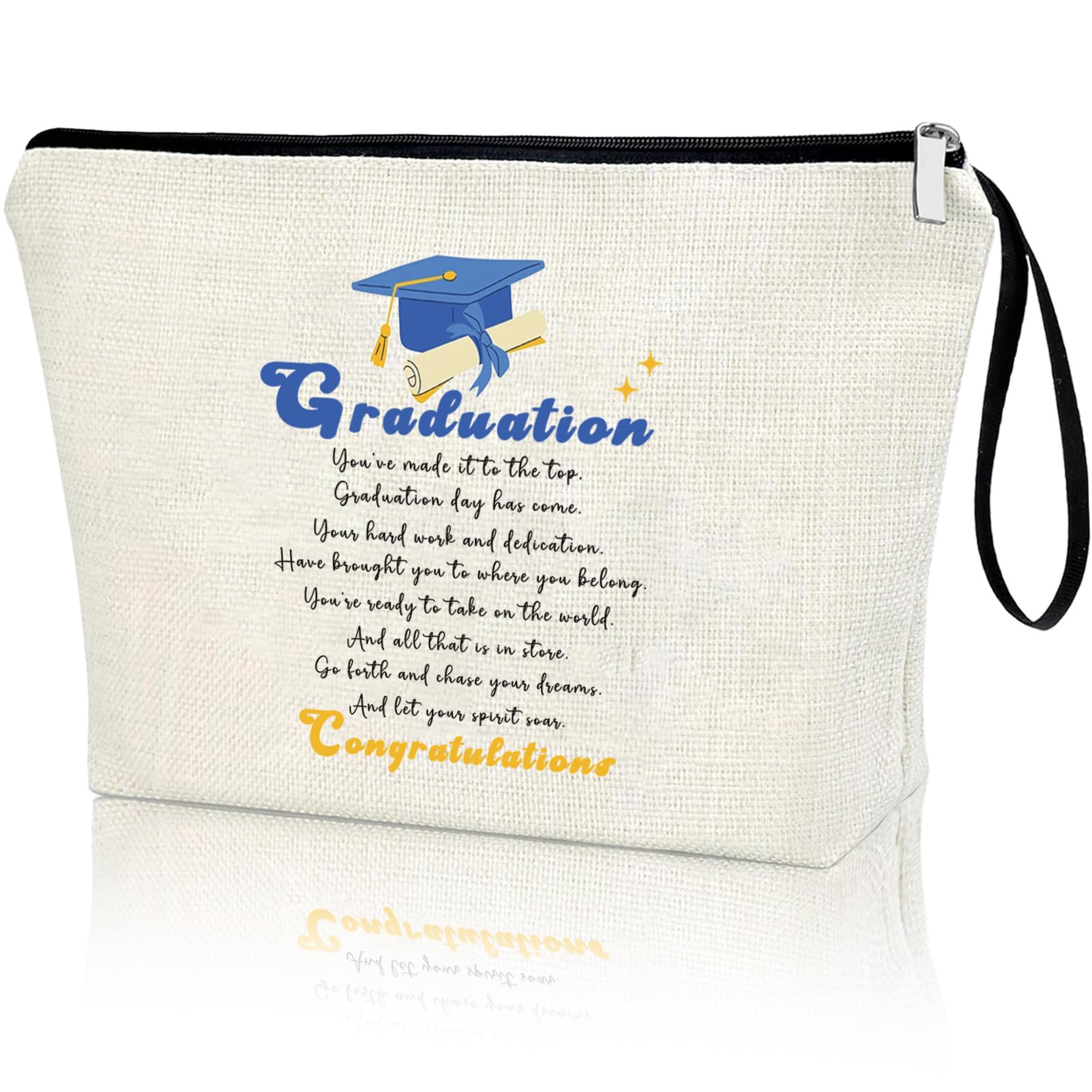 Virfuntaki Graduation Congratulation Gift for Her Class of 2026 Gifts to Friend Daughter Master PHD Degree Gift University College Grad Gifts