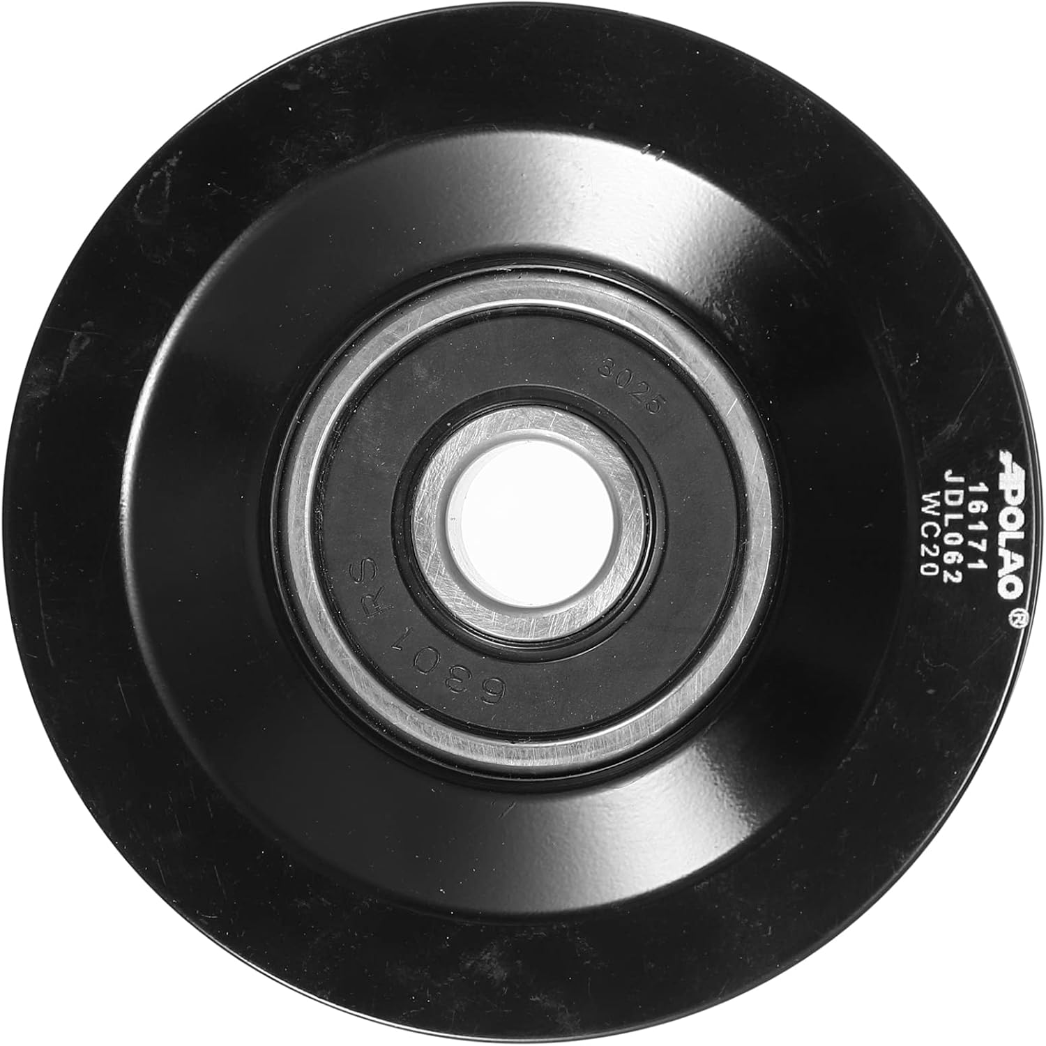 X AUTOHAUX 11925-JK20D Car Accessory Drive Belt Idler Pulley Tensioner Pulley Guide Pulley for Nissan GT-R 2011-2023 for Nissan Z 2010-2022