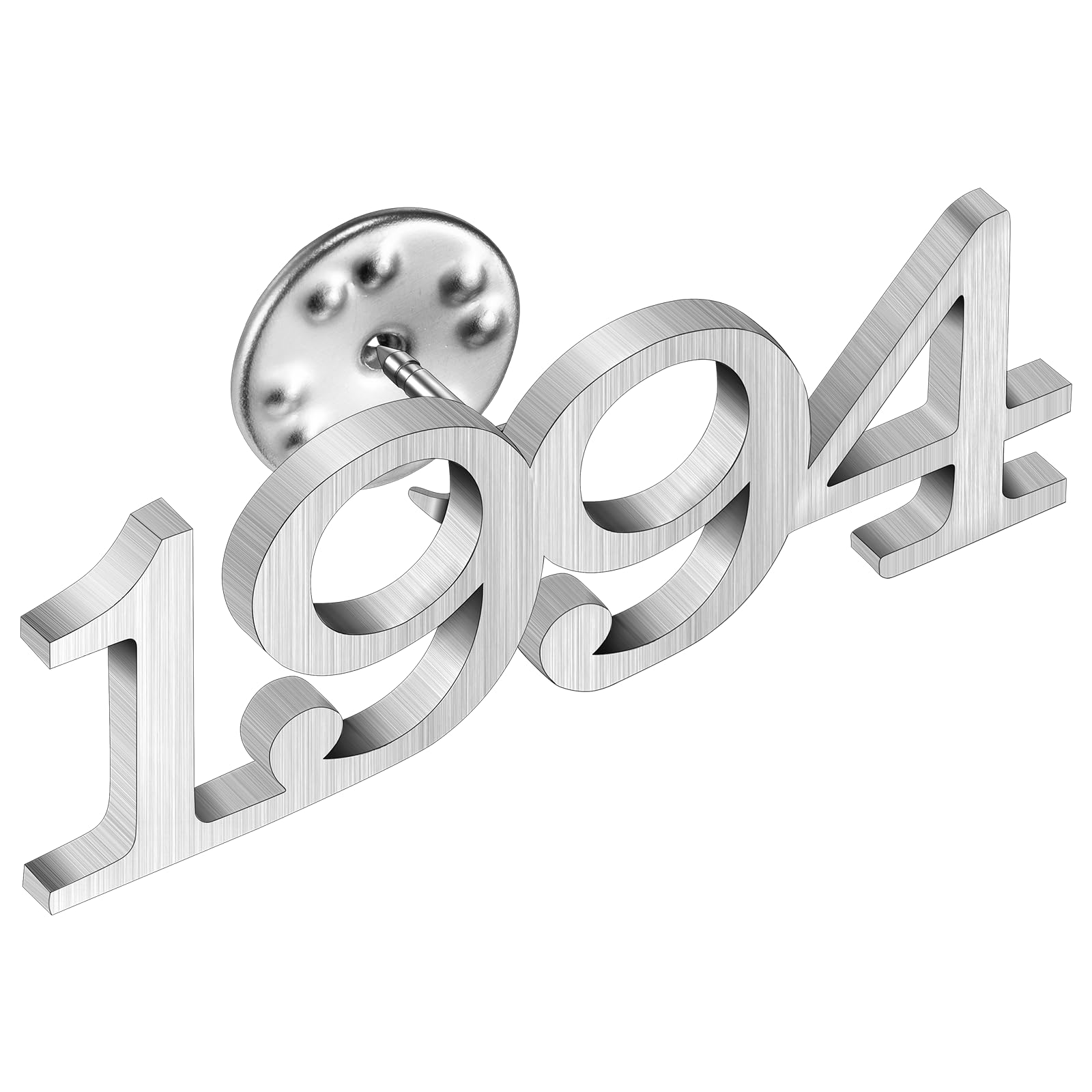 AMITER Birth Year Lapel Pin, 1970-2025 Enamel Brooch Pins Tie Tacks for Men &amp; Women Birthday, Graduation, Anniversary
