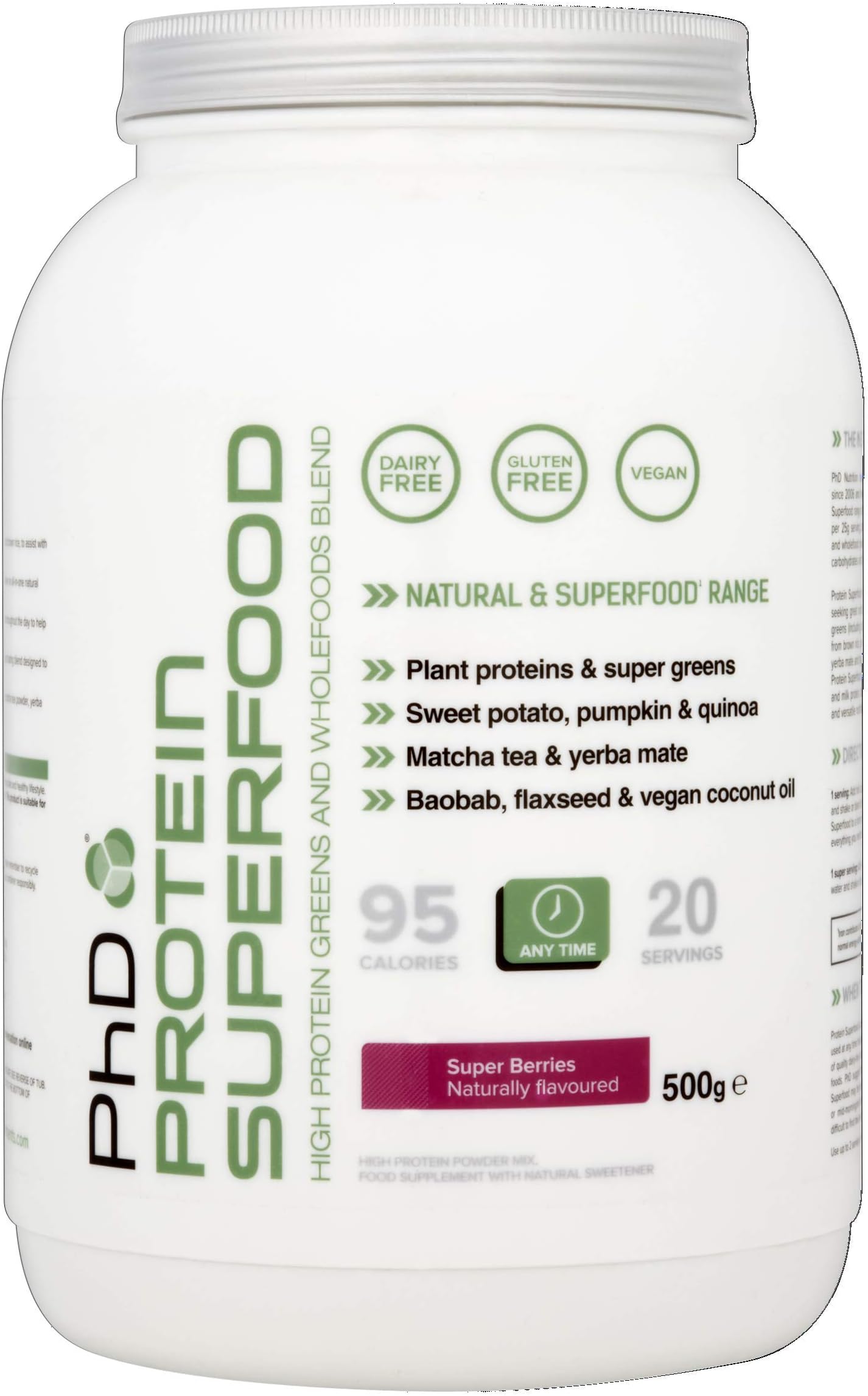 PhD Protein Superfood Super Berries by PhD Supplements
