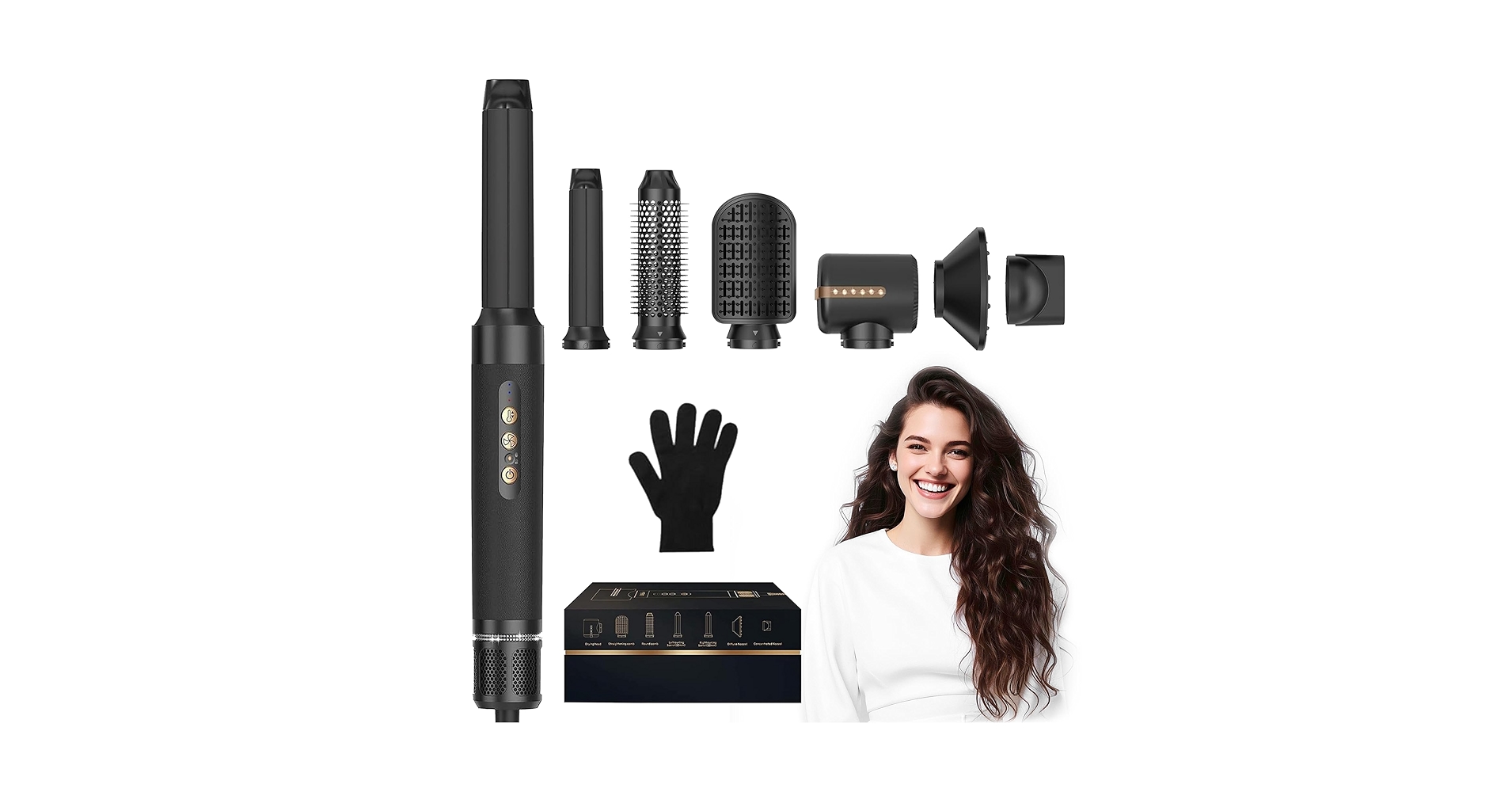 Amazon.com : Blow Dryer Brush 7inONE,110000RPM High-Speed