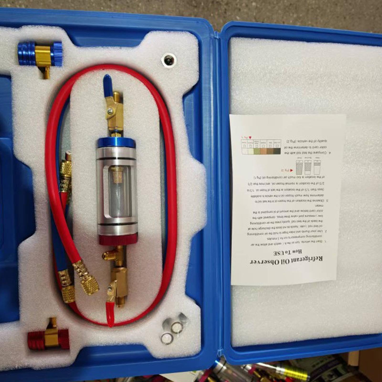 Generico Analizzatore 'Olio AC - Diagnostica per Auto, Strumento di Controllo, Indicatore Preciso di Valutazione delle Condizioni del | Dispositivo di Test Professionale per Regolatori di Apparecch