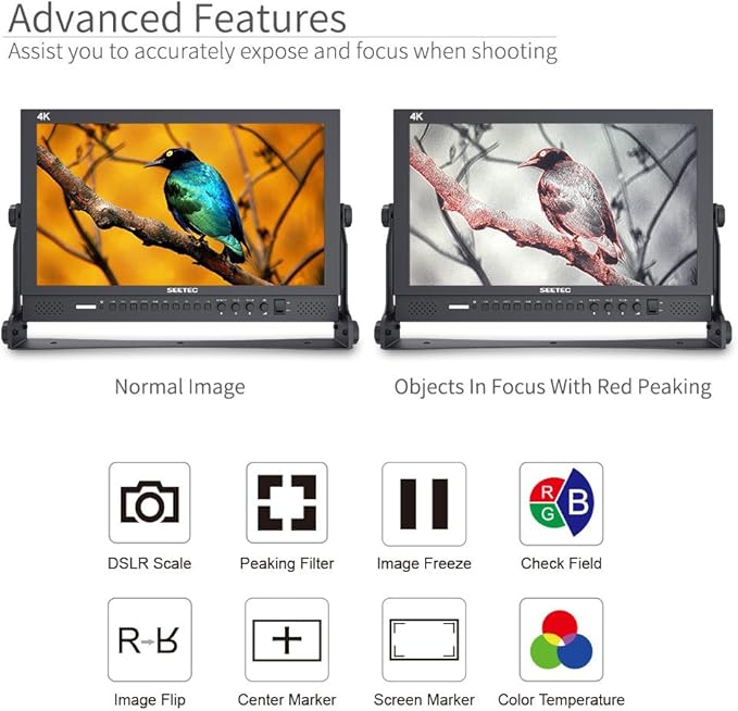 Monitor de Transmisión 17.3 Pulgadas Resolución Full HD miniatura 6