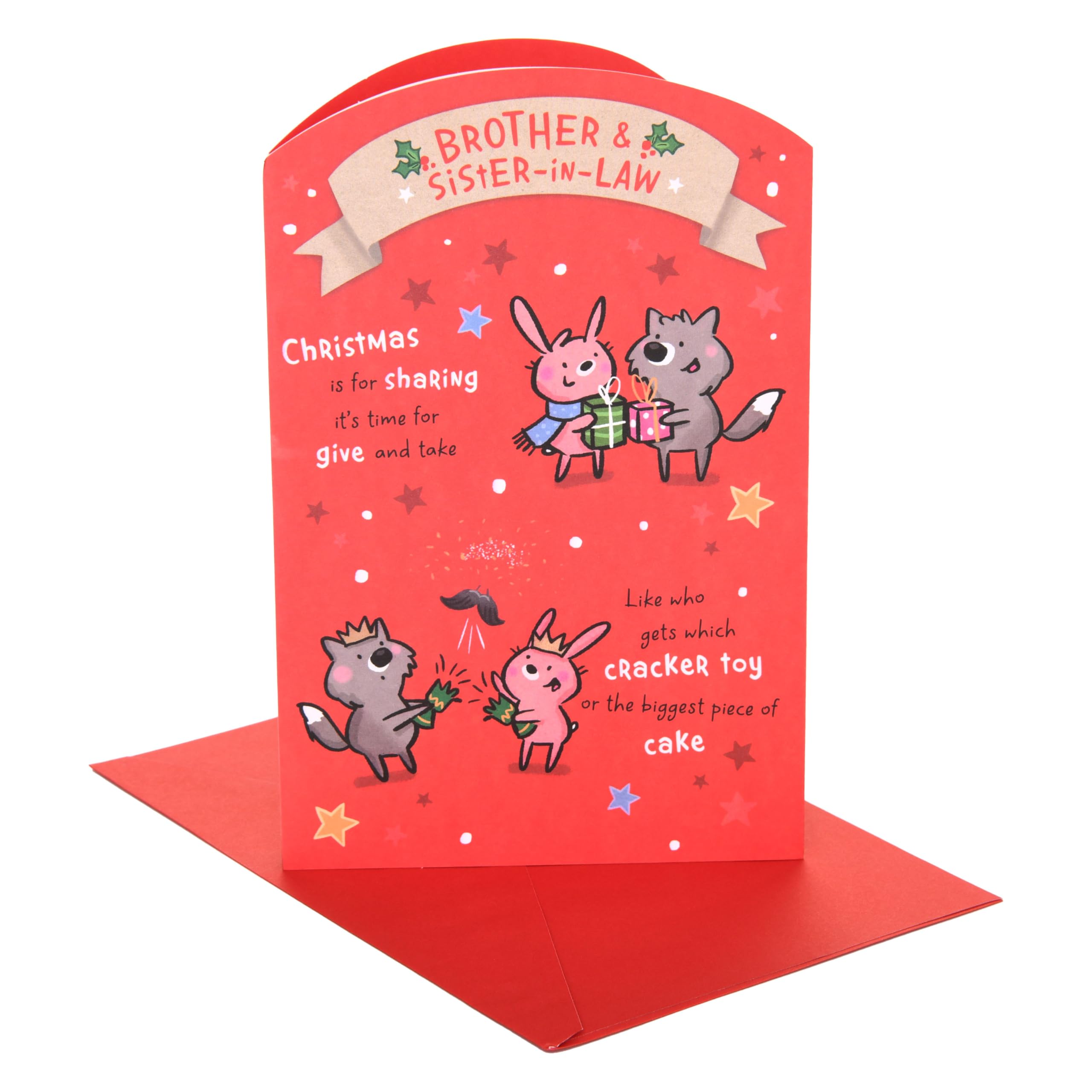 UK Greetings | Christmas Card for Brother & Sister-In-Law | With Envelope