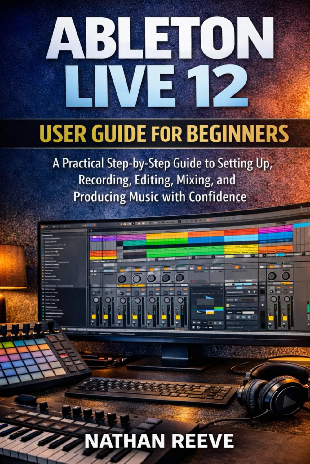 ABLETON LIVE 12 USER GUIDE FOR BEGINNERS: A Practical Step-by-Step Guide to Setting Up, Recording, Editing, Mixing, and Producing Music with Confidence