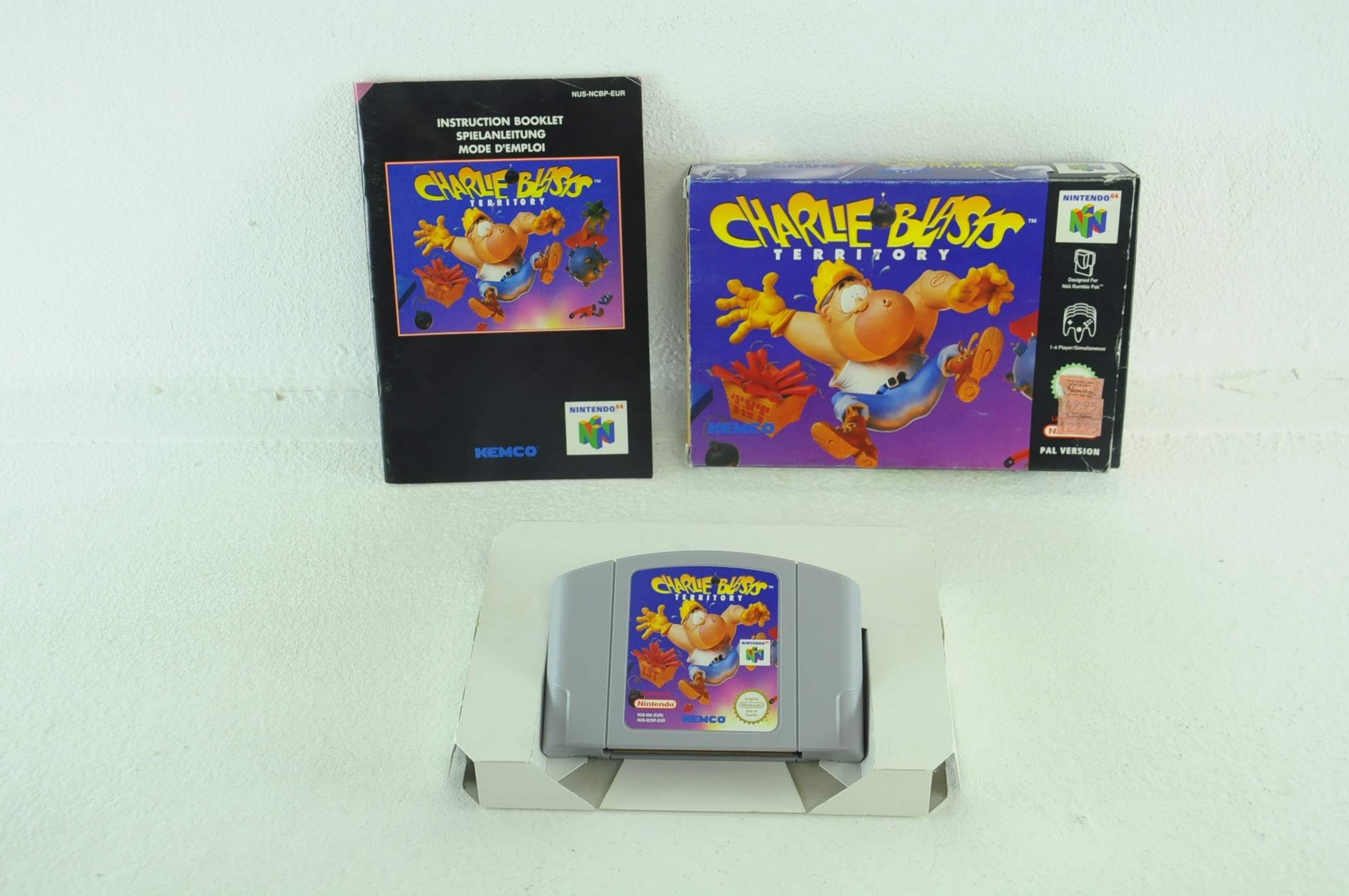 Amazon.com: Charlie Blast's Territory - Nintendo 64 : Nintendo 64