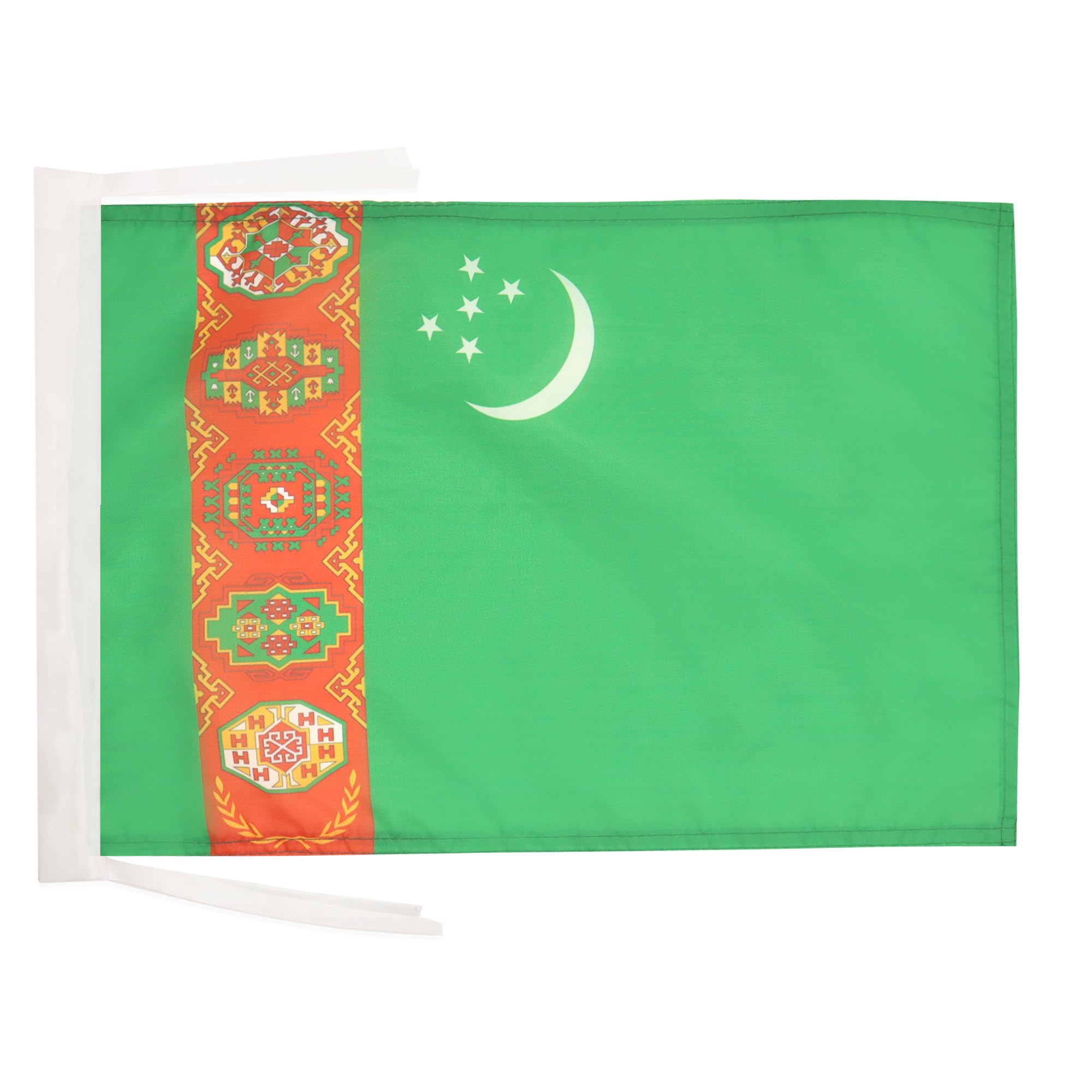 Iran Old Persia Flag 18'' x 12'' cords - Persian SMALL flags 30 x 45cm - Banner 18x12 in - AZ FLAG — view 1172