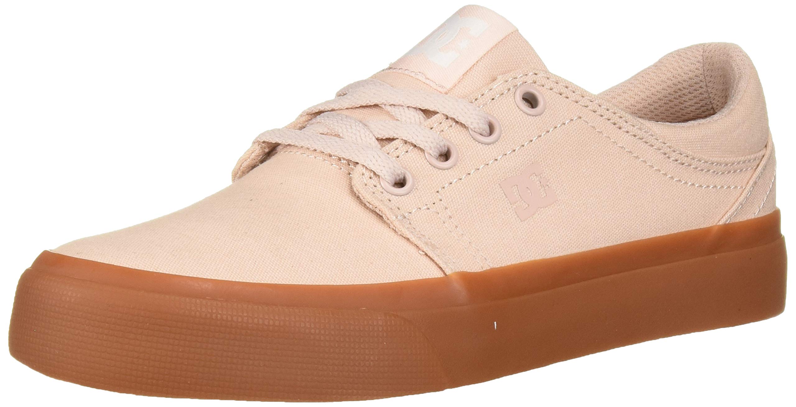 DC Women's Trase TX Skate Shoe, Peach Parfait, 11 M US