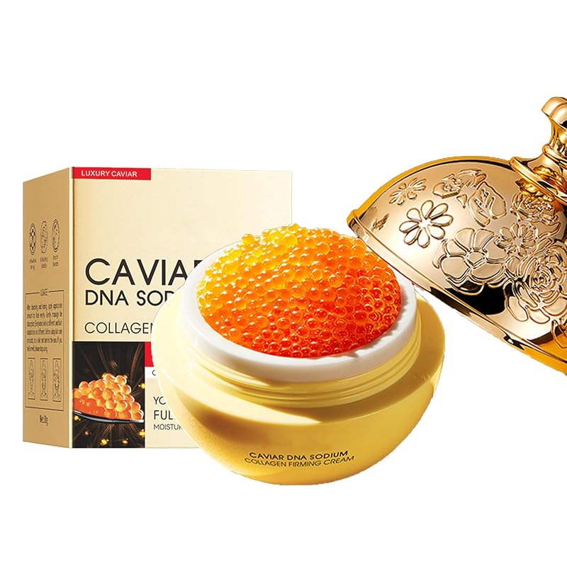Creme facial Grospe Caviar Collagen com extrato de caviar, Sodium DNA e colágeno marinho – 30 mL