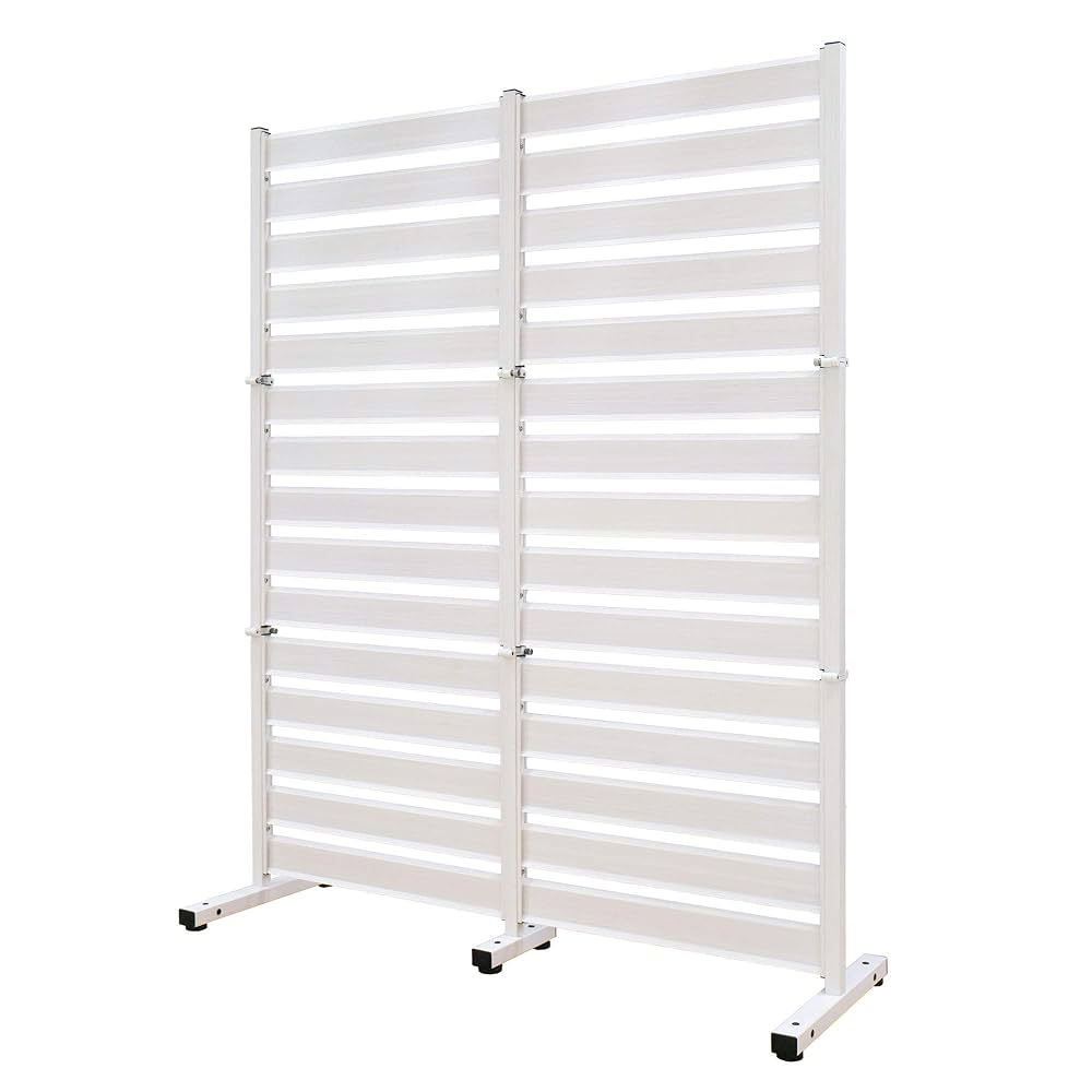 ALMAX アルマックス オレフェンスアルミ たためるフェンス 木目調ブラック Amazon | ALMAX アルマックス オレフェンス アルミ たためる